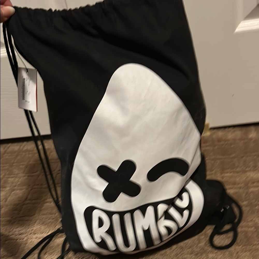 Rumble KickBoxing Wraps, Bag Gloves and Drawstring Backpack